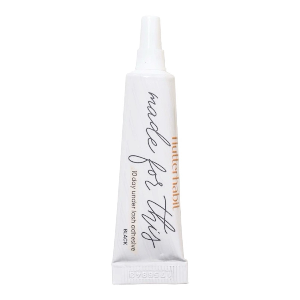 FLUTTERHABIT MADE FOR THIS BLACK EYELASH ADHESIVE - NEW, NO BOX